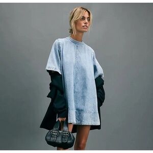 Free People Harlow Mini Dress - small